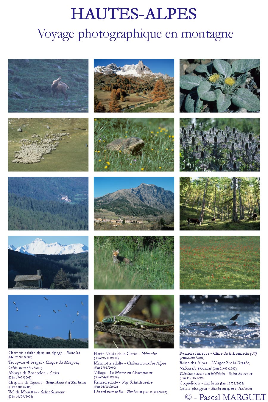 photographies sur les Hautes-Alpes