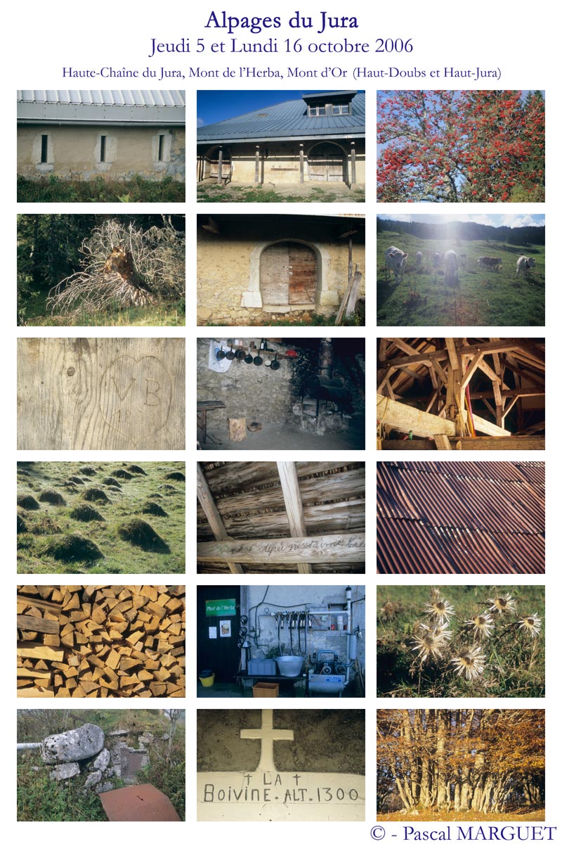 alpages du jura